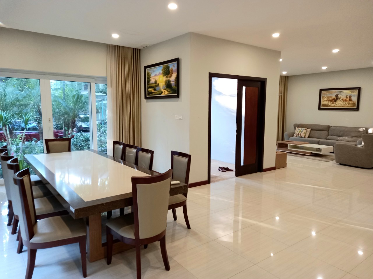 BIỆT THỰ ĐƠN LẬP 360M2 BÊN VƯỜN TÙNG ECOPARK CHO THUÊ 4