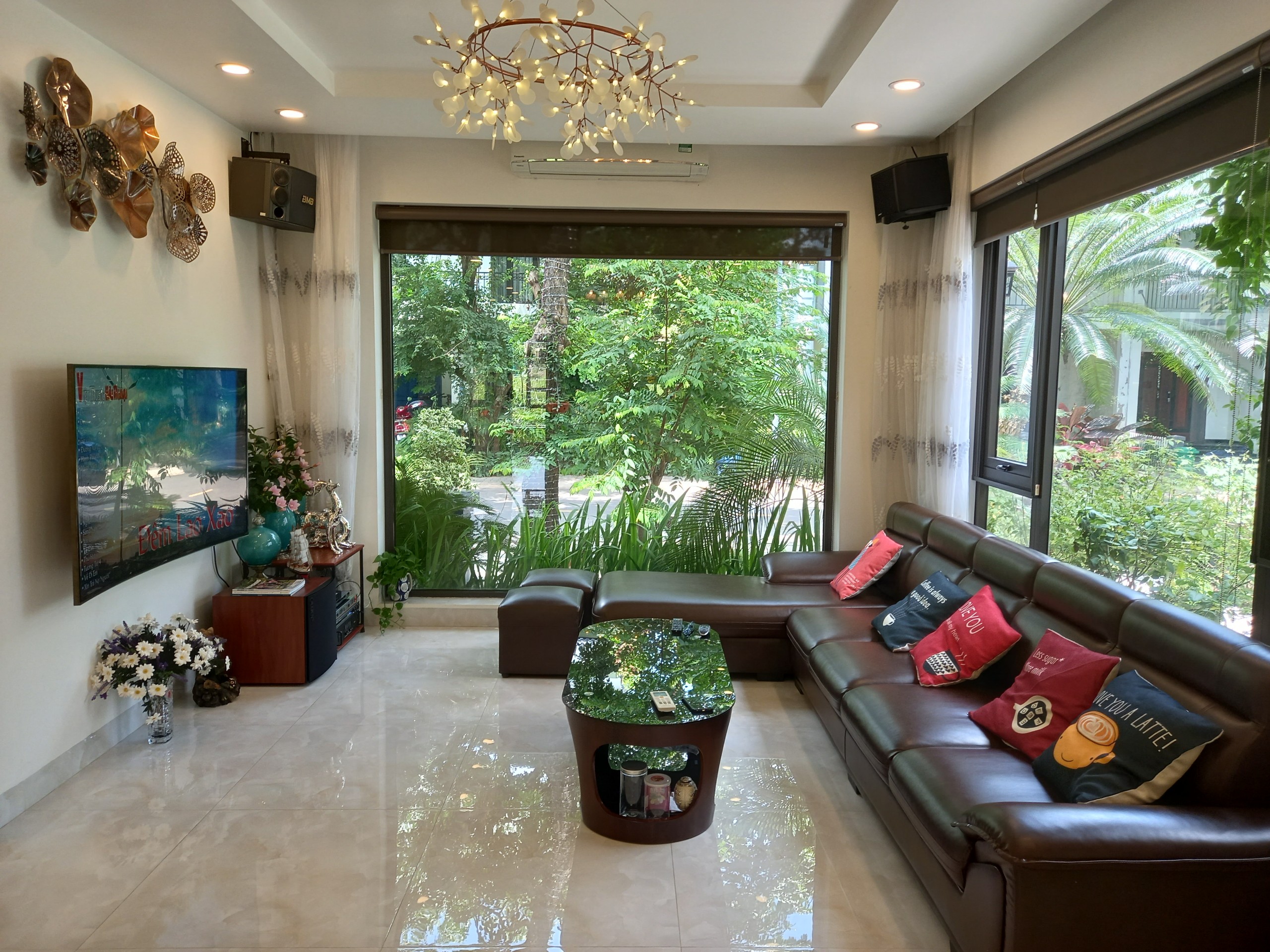 BIỆT THỰ SÂN VƯỜN 500M2,5PN,FULL ĐỒ BÊN MIMOSA ECOPARK CHO THUÊ 1