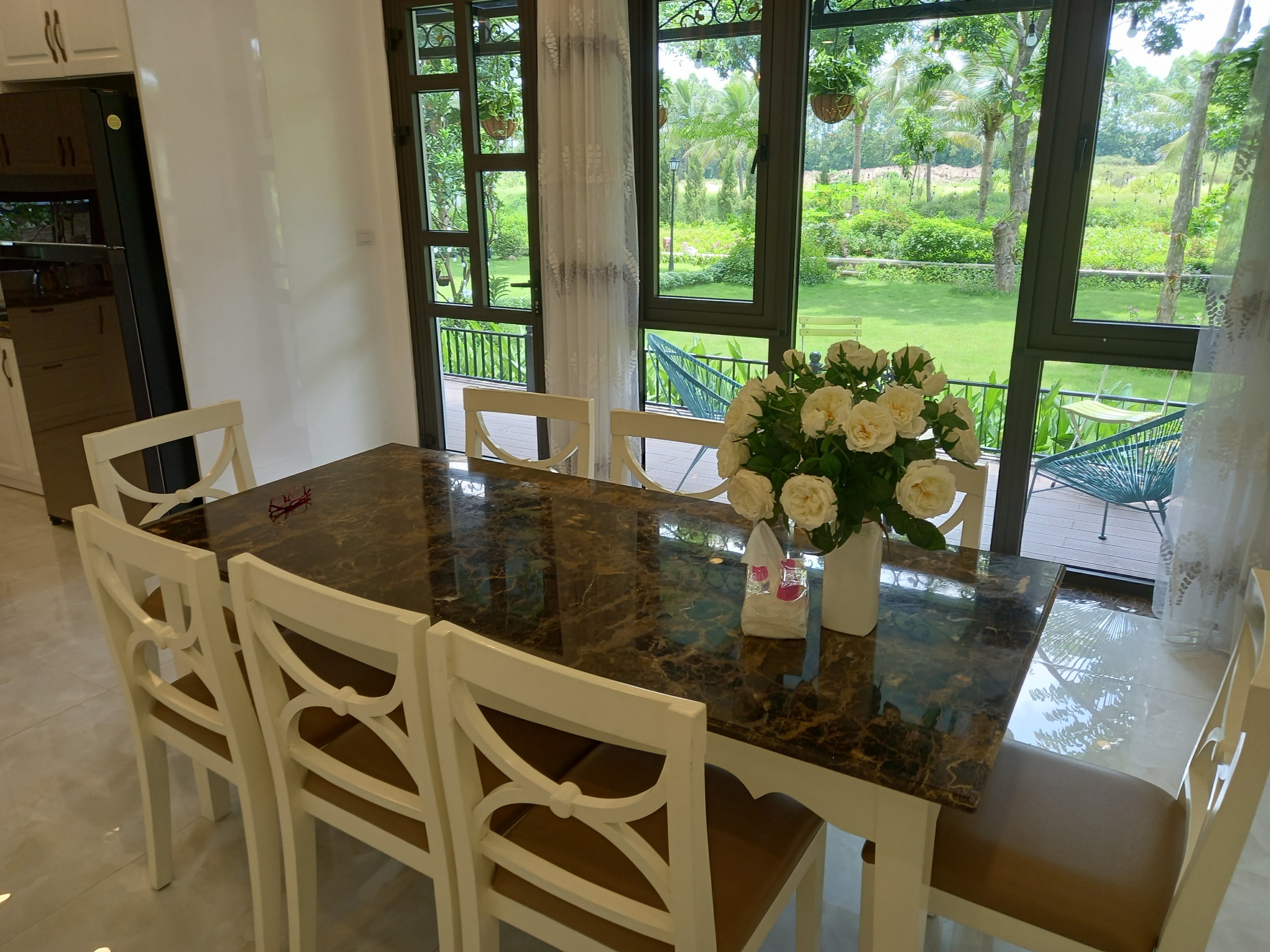 BIỆT THỰ SÂN VƯỜN 500M2,5PN,FULL ĐỒ BÊN MIMOSA ECOPARK CHO THUÊ 3