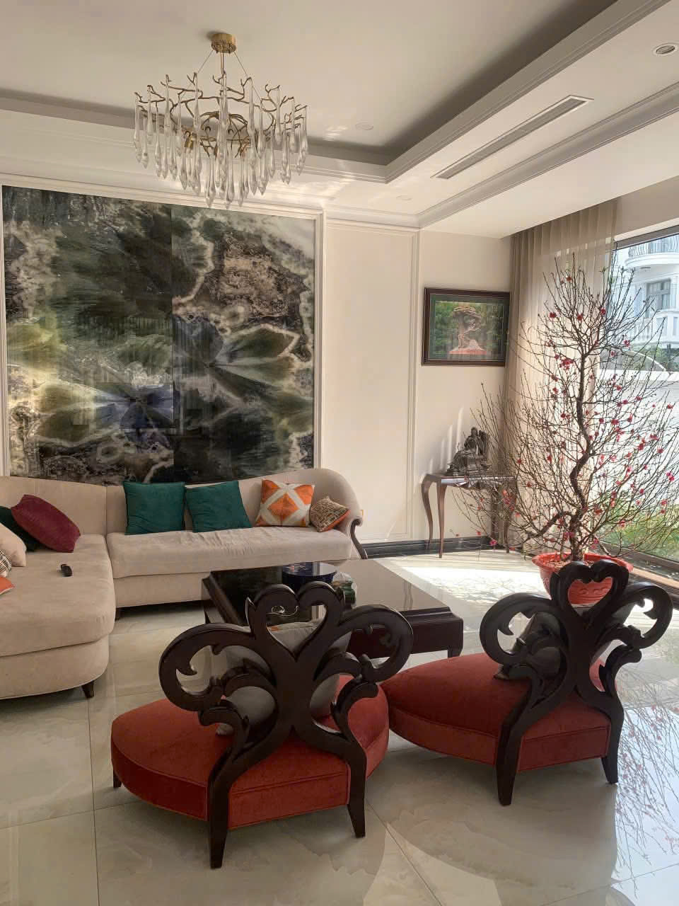 Biệt thự song lập Vinhomes Riverside 200m2, 5 phòng ngủ,đủ đồ cần cho thuê 3