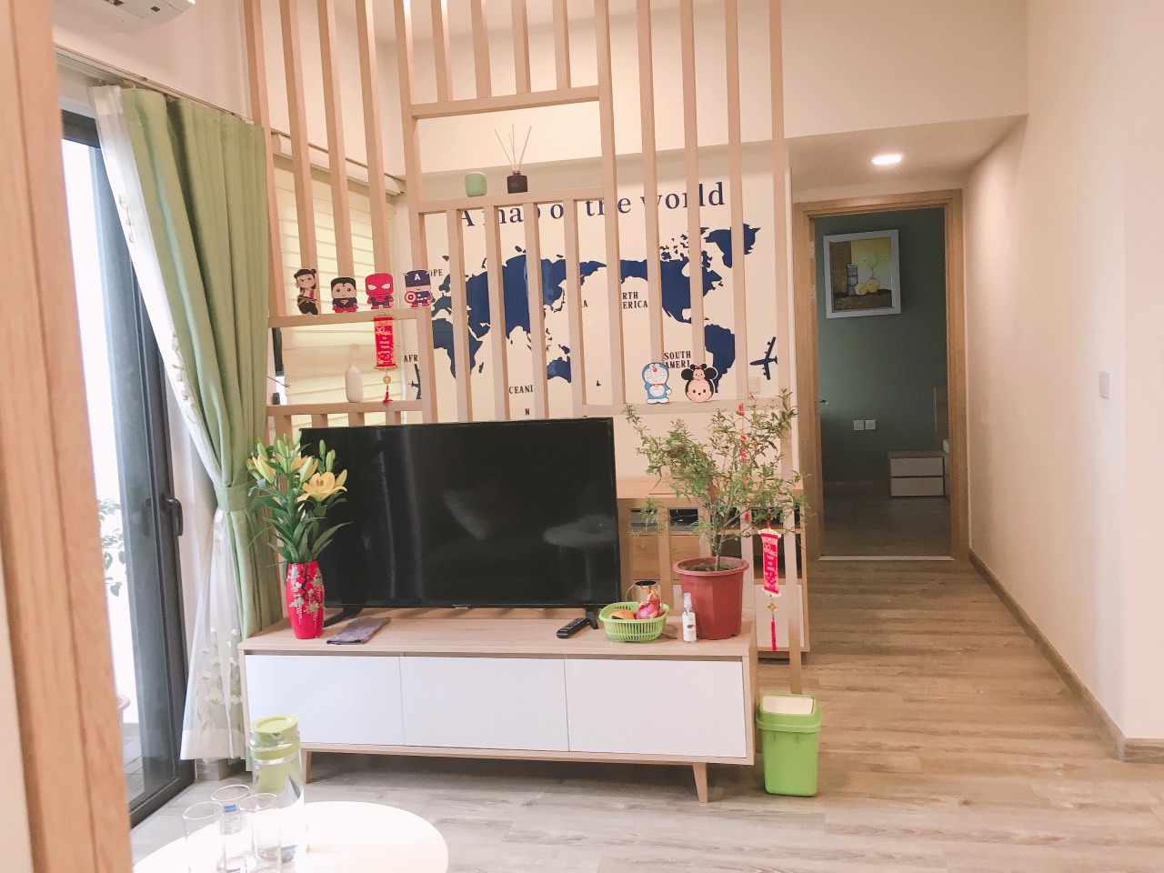 CẦN BÁN CĂN HỘ 58M2,2PN,ĐỦ ĐỒ BÊN TÒA LAKE2 ECOPARK 2