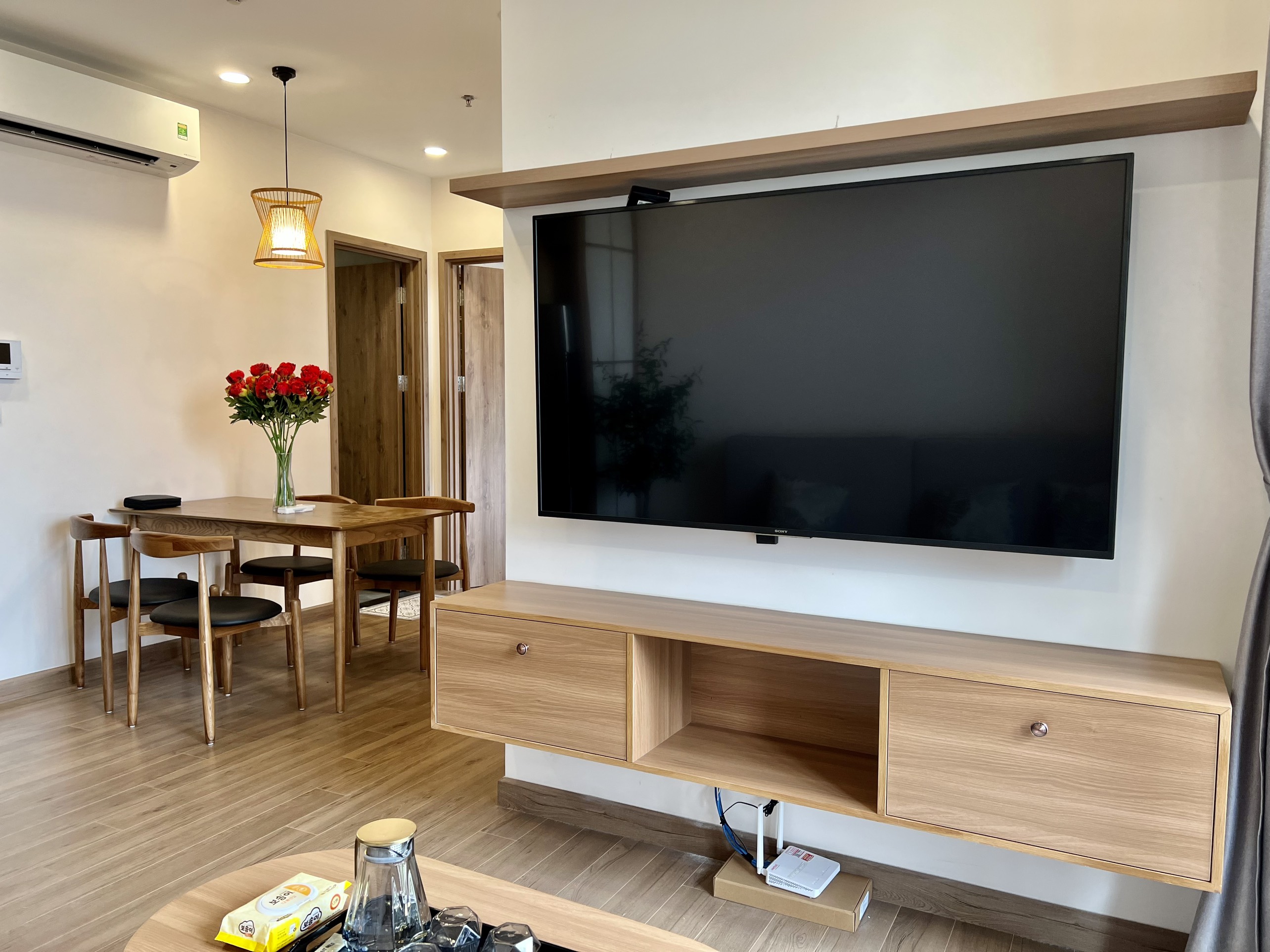 căn hộ 2pn,đủ đồ đẹp bên sky oasis ecopark, văn giang,hưng yên cho thuê 5