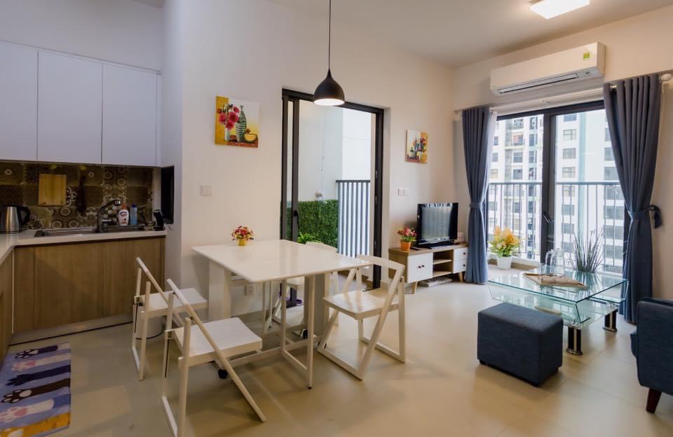 CĂN HỘ 58M2, 2PN, ĐỦ ĐỒ Ở TÒA SKY2 ECOPARK, HƯNG YÊN CHO THUÊ 2