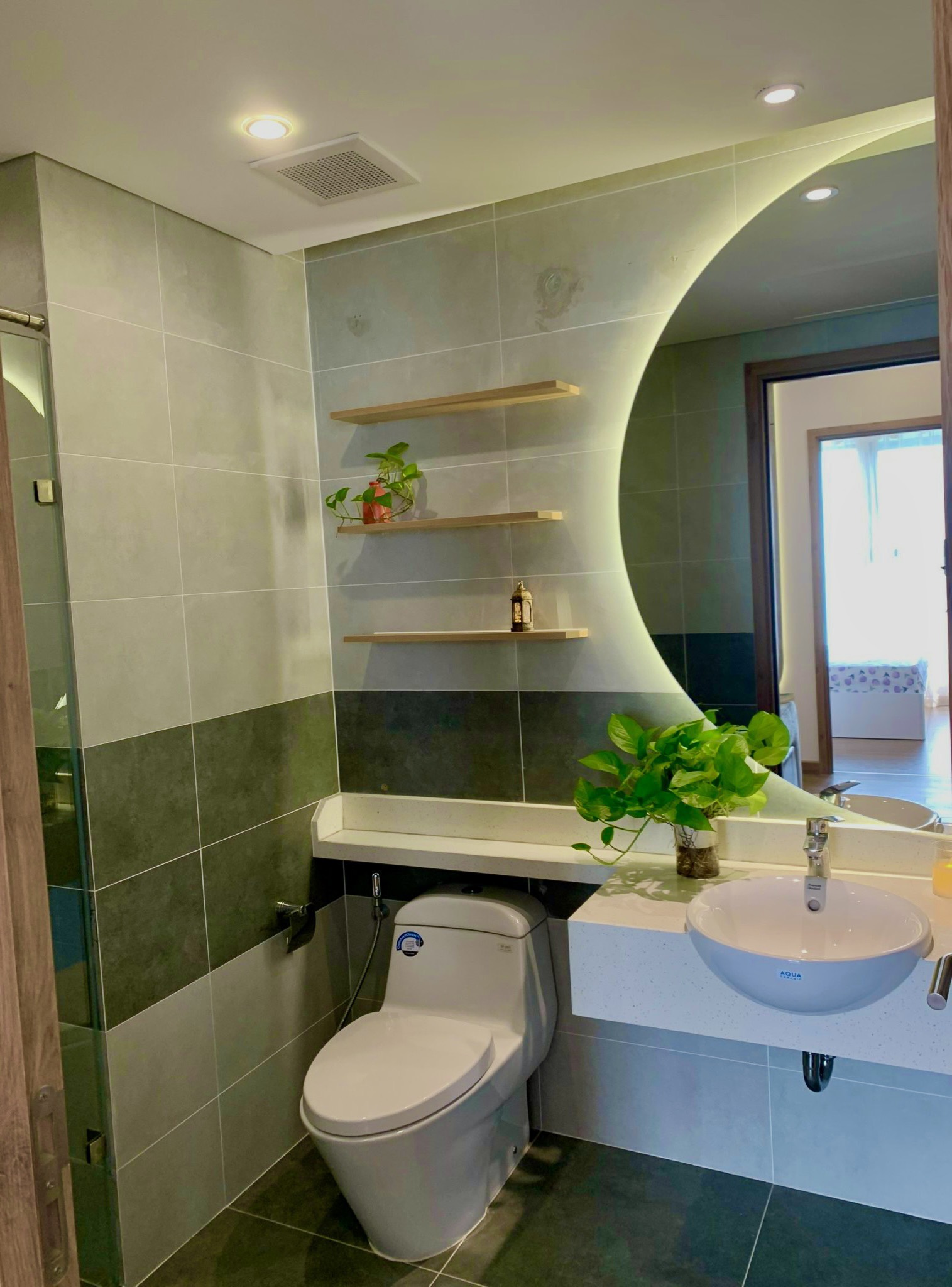 Căn hộ mới cho thuê tại sky oasis , 2 phòng ngủ 10