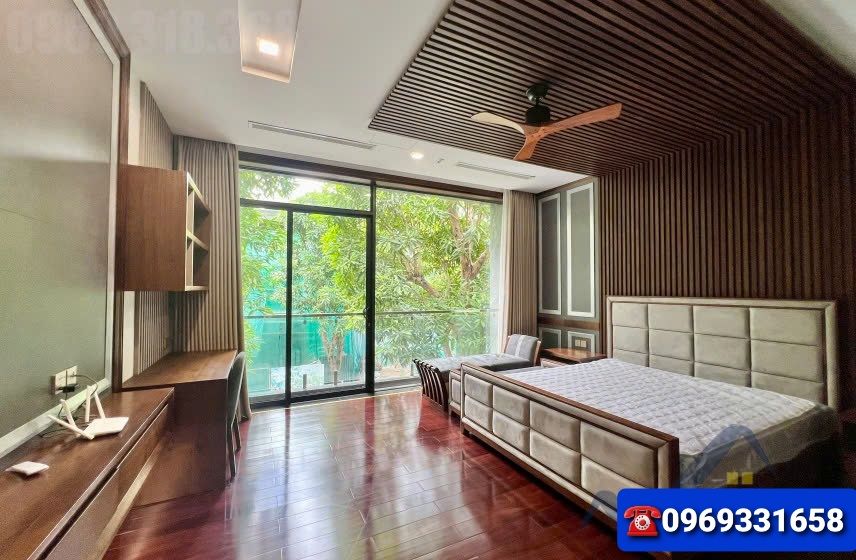 CHO THUÊ BIỆT THỰ 450M2 ,5PN,FULL ĐỒ BÊN KHU BIỆT THỰ ĐẢO ECOPARK 6