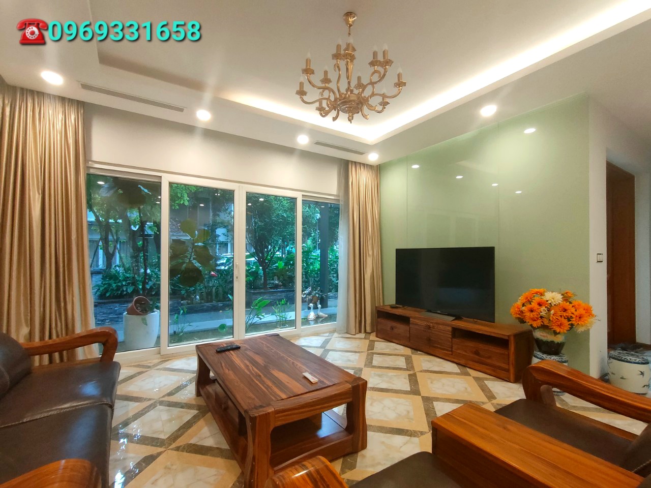 CHO THUÊ BIỆT THỰ ĐƠN LẬP 325M2,3PN,ĐỦ ĐỒ BÊN VƯỜN TÙNG,ECOPARK 1