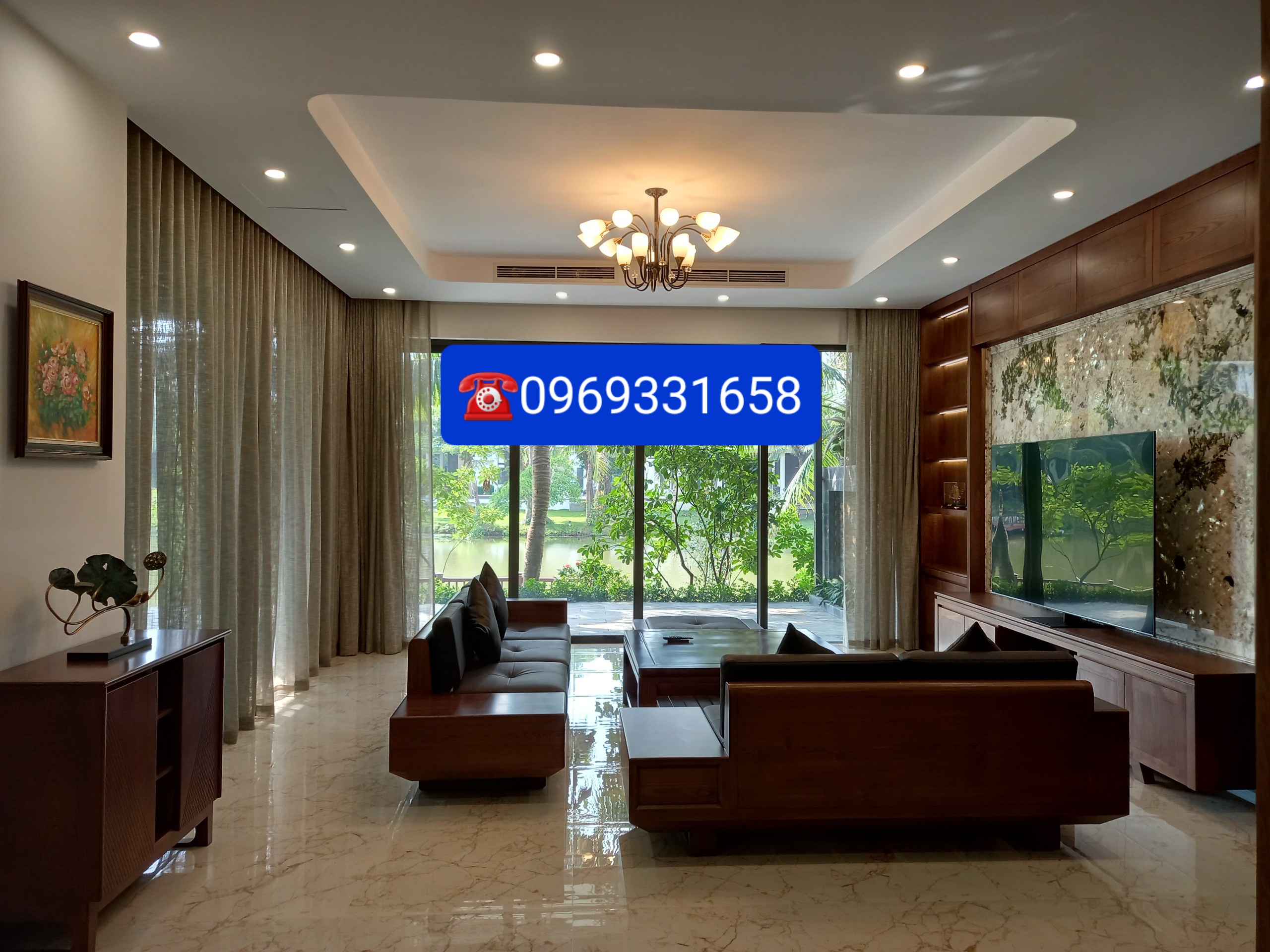 CHO THUÊ CĂN BIỆT THỰ 300M2,5PN,FULL ĐỒ BÊN THE ISLAND( ĐẢO) ECOPARK,HƯNG YÊN 1