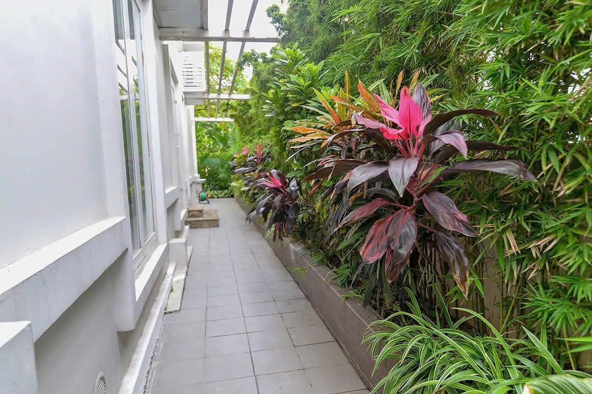 Cho thuê căn Biệt thự song lập có sân vườn, 5 phòng ngủ,đủ đồ bên vinhomes Riverside Long biên 4