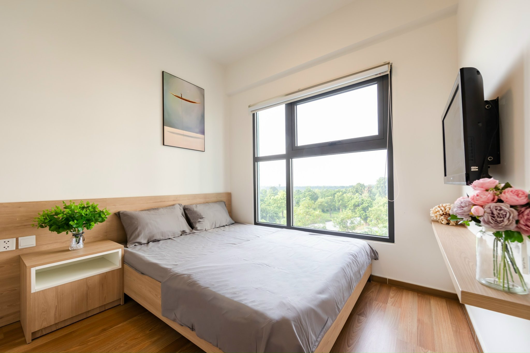 CHO THUÊ CĂN HỘ 71M2,2PN,ĐỦ ĐỒ Ở TÒA SKY ECOPARK,HƯNG YÊN 8