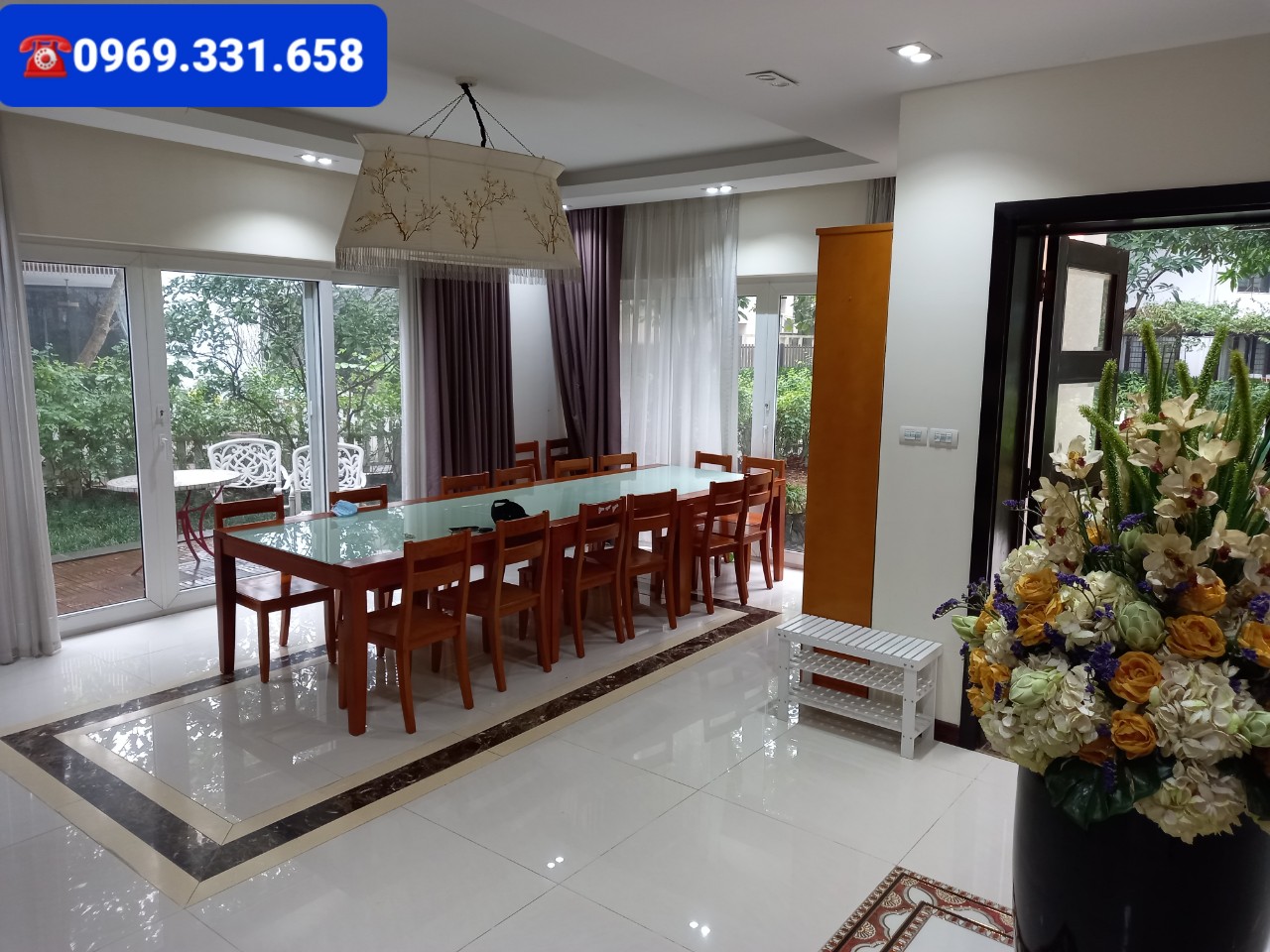 CHO THUÊ BIỆT THỰ ĐƠN LẬP 545M2 Ở KHU VƯỜN MAI, ECOPARK, HƯNG YÊN
