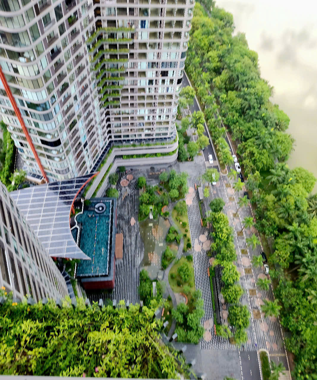 căn hộ 2 phòng ngủ, 2wc, full đồ đẹp bên tòa L1 landmark Ecopark cho thuê