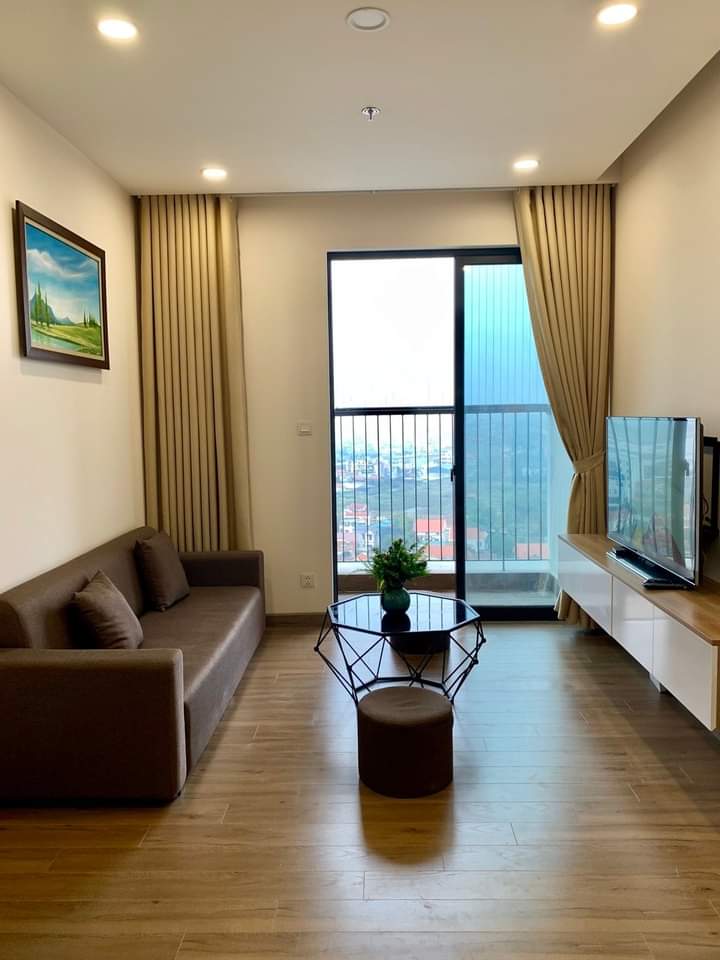 căn hộ 52m2,2pn,1wc,đủ đồ bên tòa sky oasis ecopark cho thuê