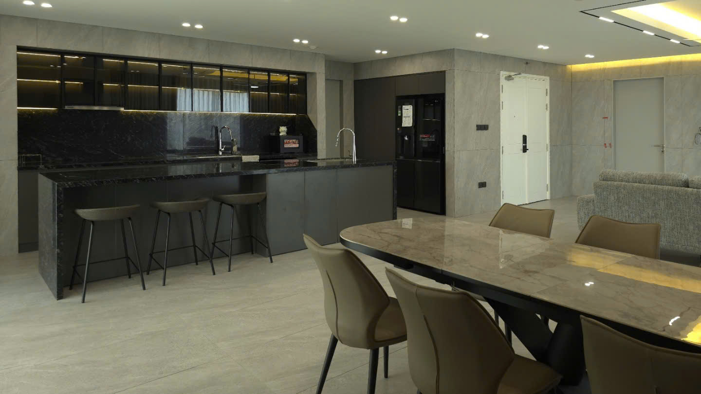 Căn hộ cao cấp 3 phòng ngủ, đầy đủ đồ bên tòa Park 2 Ecopark cho thuê