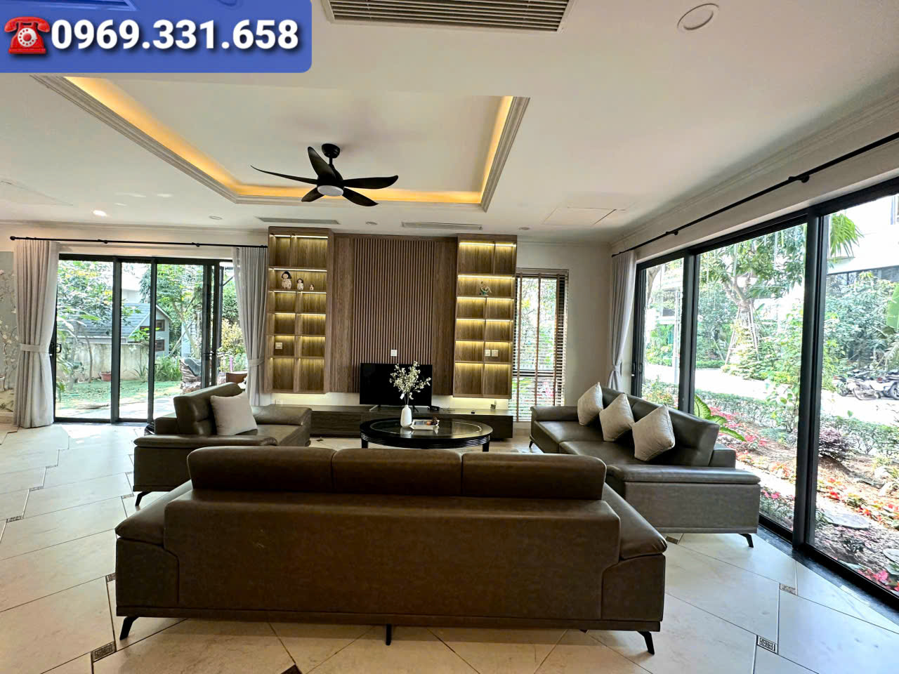 CO THUÊ CĂN BTSL SÂN VƯỜN RỘNG 5 PHÒNG NGỦ, FULL ĐỒ BÊN KHU PARK RIVER ECOPARK